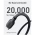 Anker 542 USB-C To Lightning Cable Bio-Based, 20,000-bend Lifespan, Up To 30W Fast Charging, For iPhone, iPad And More, 90CM, Black